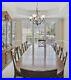 11 piece Dining Room Hickory White Genesis 117Table, 8 Chairs, 2pc Cabinet