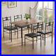 3/5 Piece Dining Table Set Kitchen Breakfast Dinette Seat Wooden Table Chair