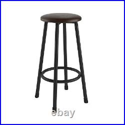 5 Piece Bar Table Set Counter Height Dining Kitchen Pub Table with 4 Bar Stools