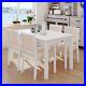 5 Piece Dining Table Set Tables and 4 Chairs Home Kitchen Breakfast Furniture
