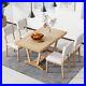 5-Piece Dining Table Set withRectangular Dining Table &4 Upholstered Dining Chairs