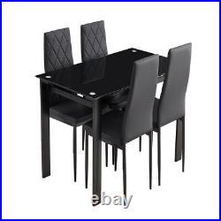 5-piece Dining Table Set For Kitchen Dining Table Chair Set