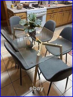 6 piece dining table set