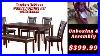 Harlow 6 Piece Padded Dining Set With Bench 399 99 Unboxing U0026 Assembly